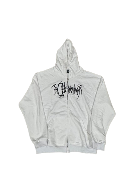 Obliveyon Stone Washed Zip-Up Hoodie